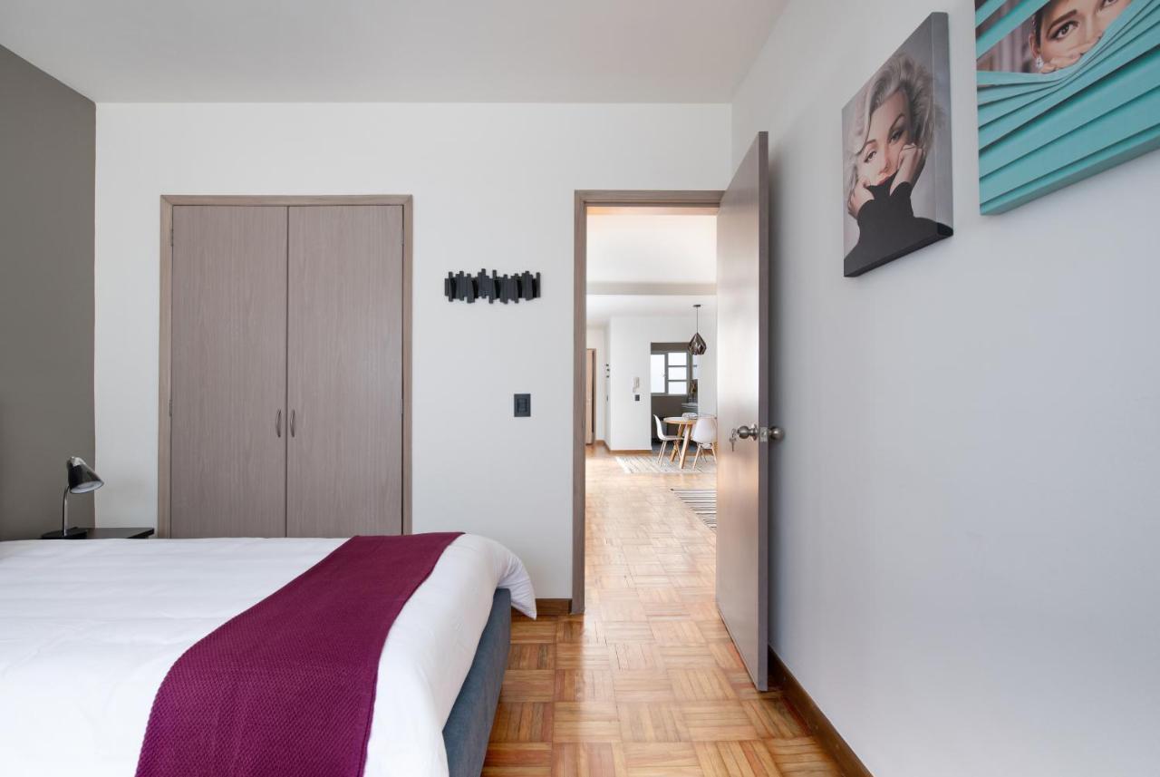D.4 Acogedor Departamento En La Iconica Roma Norte Mexico by Eksteriør bilde